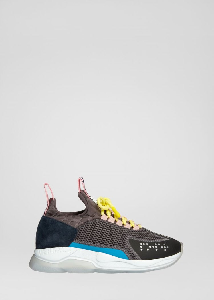 Versace Cross Chainer Trainers αθλητικα γυναικεια γκρι | HRIAO33