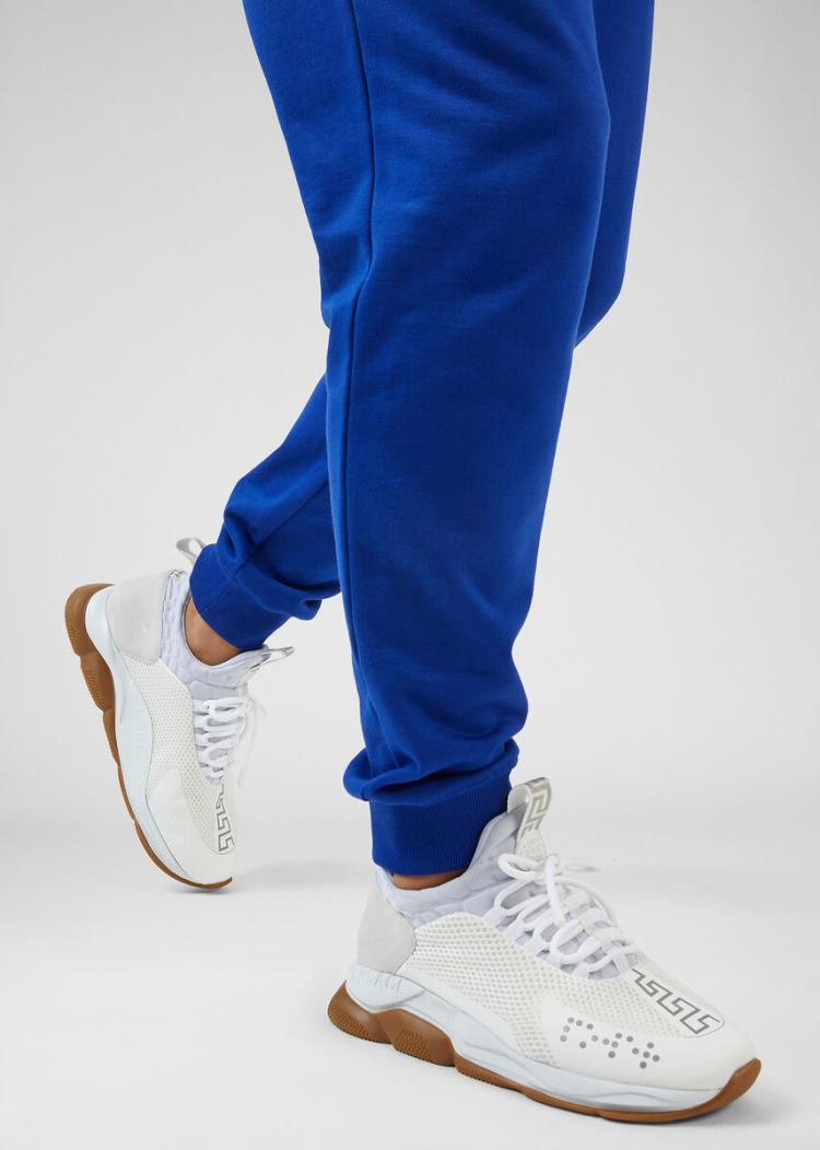 Versace Cross Chainer Trainers αθλητικα ανδρικα ασπρα | I095VLX