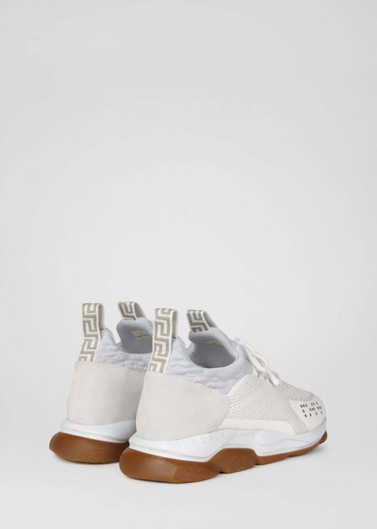 Versace Cross Chainer Trainers αθλητικα ανδρικα ασπρα | I095VLX
