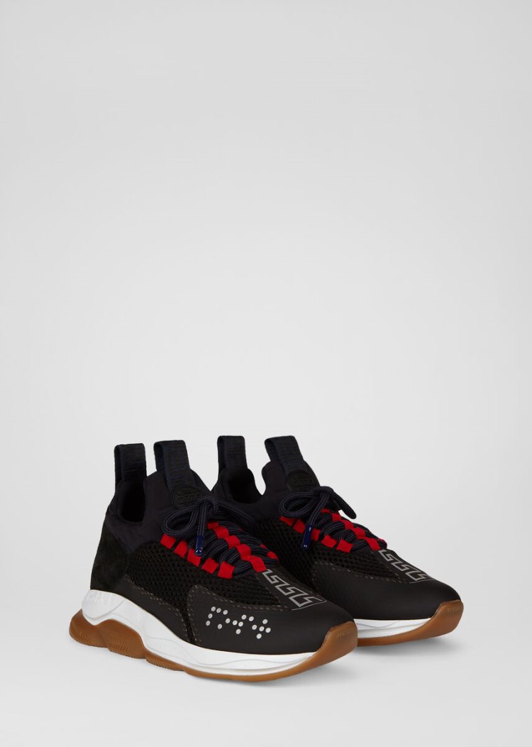 Versace Cross Chainer Trainers αθλητικα γυναικεια μαυρα | K2KB5X8