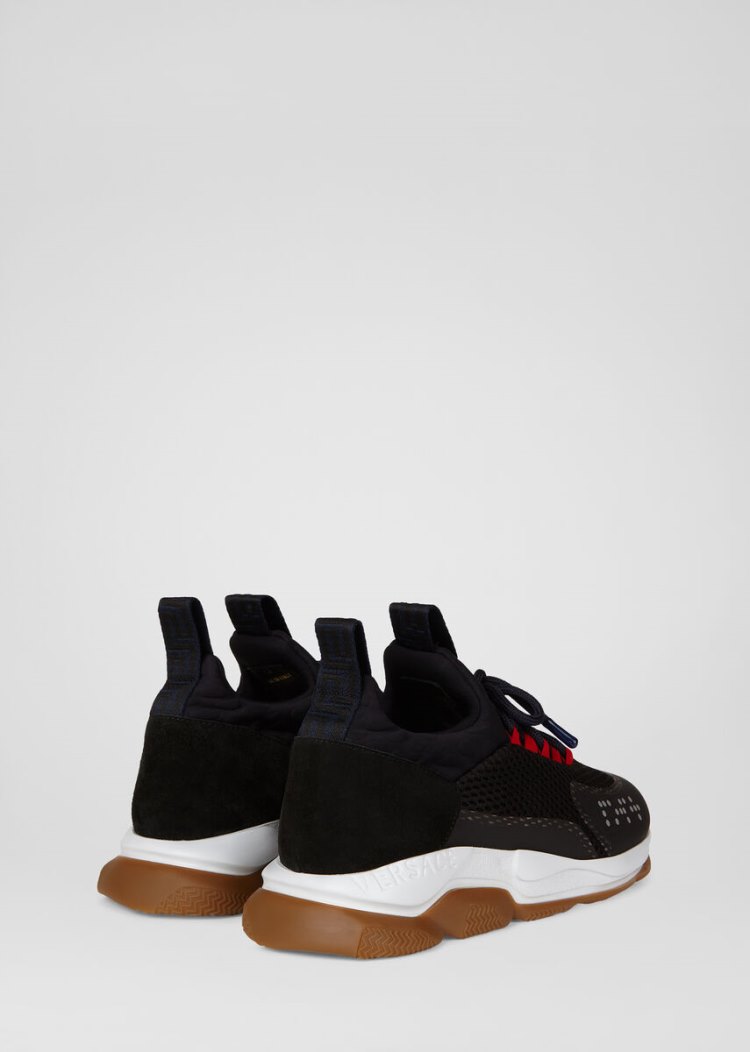 Versace Cross Chainer Trainers αθλητικα γυναικεια μαυρα | K2KB5X8