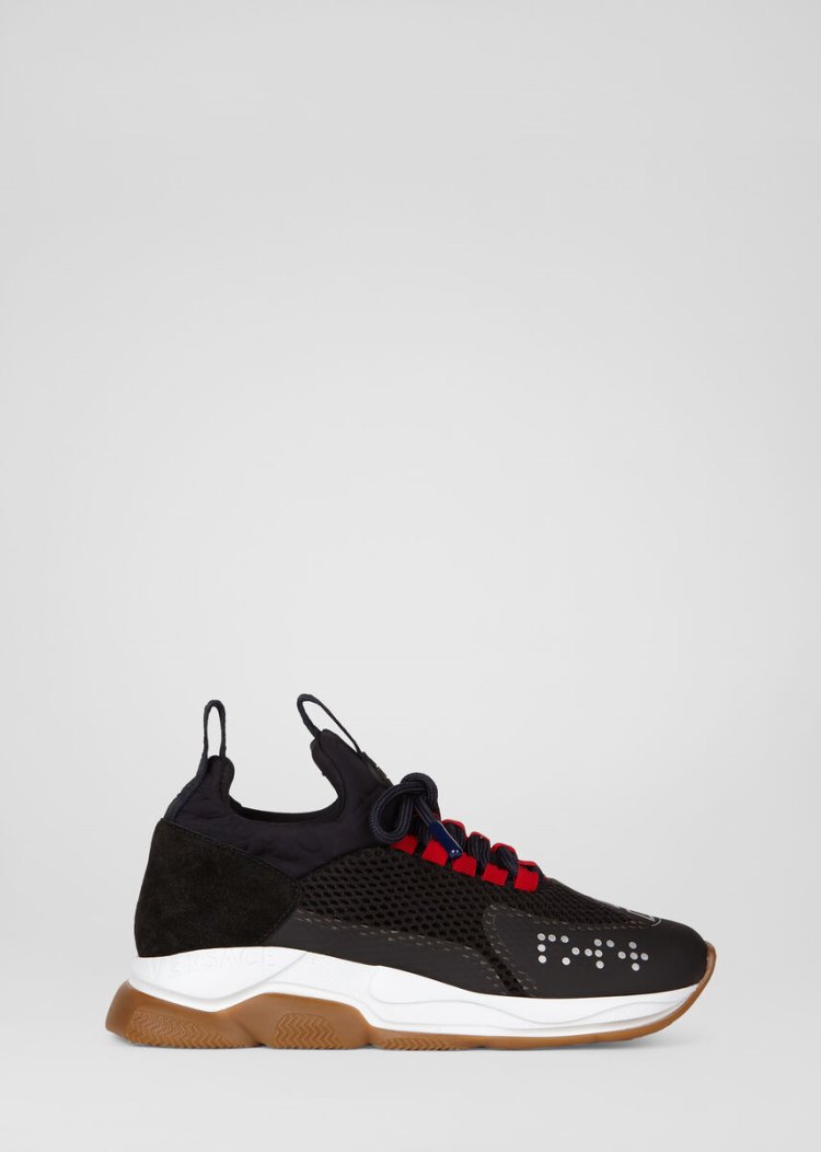 Versace Cross Chainer Trainers αθλητικα γυναικεια μαυρα | K2KB5X8