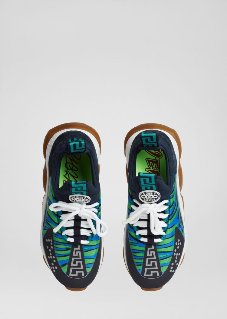 Versace Cross Chainer Trainers αθλητικα γυναικεια Πολύχρωμο | QD4XDMP