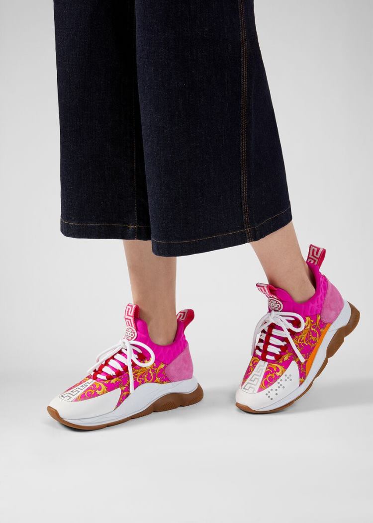 Versace Cross Chainer Trainers αθλητικα γυναικεια Πολύχρωμο | QKUTF0B
