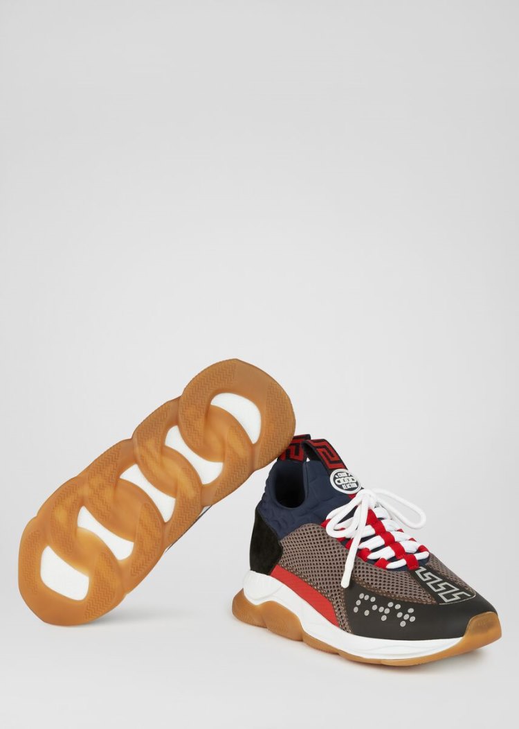 Versace Cross Chainer Trainers αθλητικα ανδρικα Πολύχρωμο | QZLZPKA