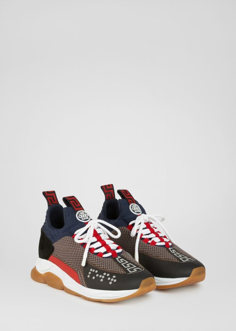 Versace Cross Chainer Trainers αθλητικα ανδρικα Πολύχρωμο | QZLZPKA