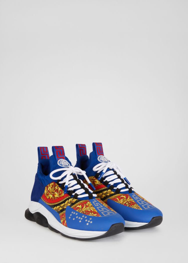 Versace Cross Chainer Trainers αθλητικα ανδρικα Πολύχρωμο | VRZBQ8R