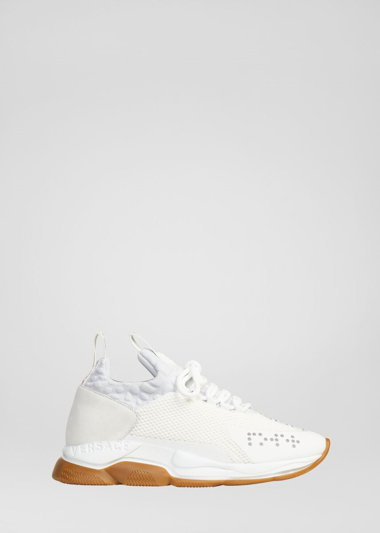 Versace Cross Chainer Trainers αθλητικα γυναικεια ασπρα | WIPYWCN