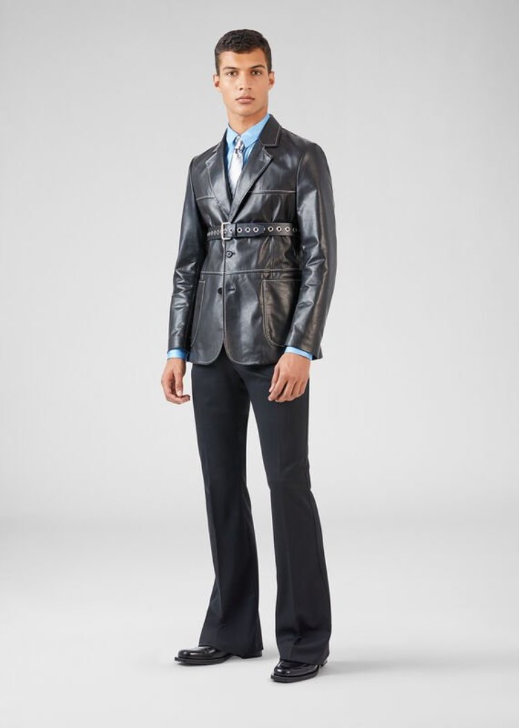 Versace Embroidered βαμβακερα Poplin Shirt πουκαμισα ανδρικα μπλε | ZPIZ5YP