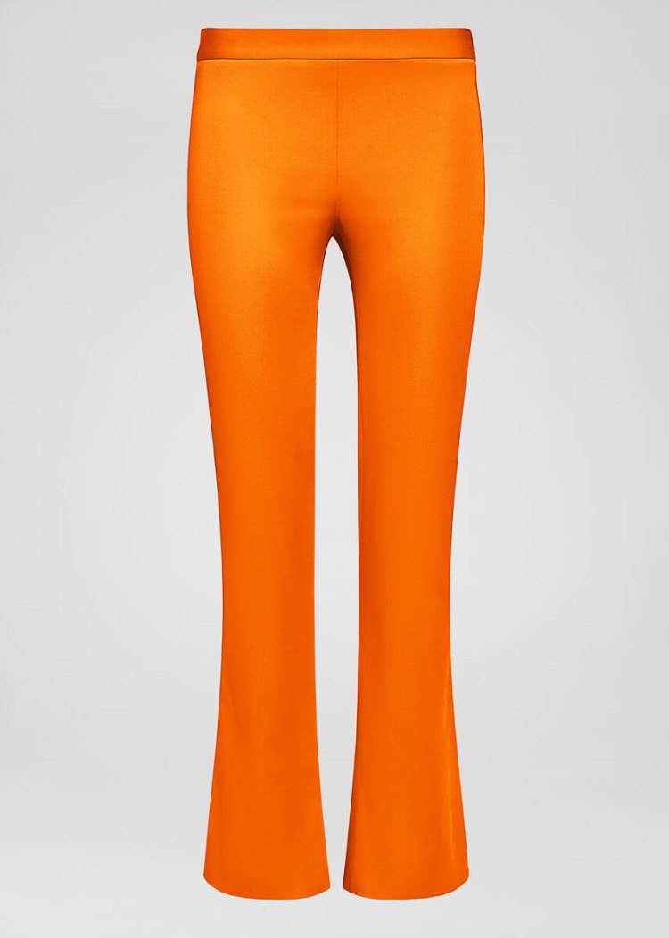 Versace Flared Pants παντελόνι γυναικεια πορτοκαλι | N3XD5FL