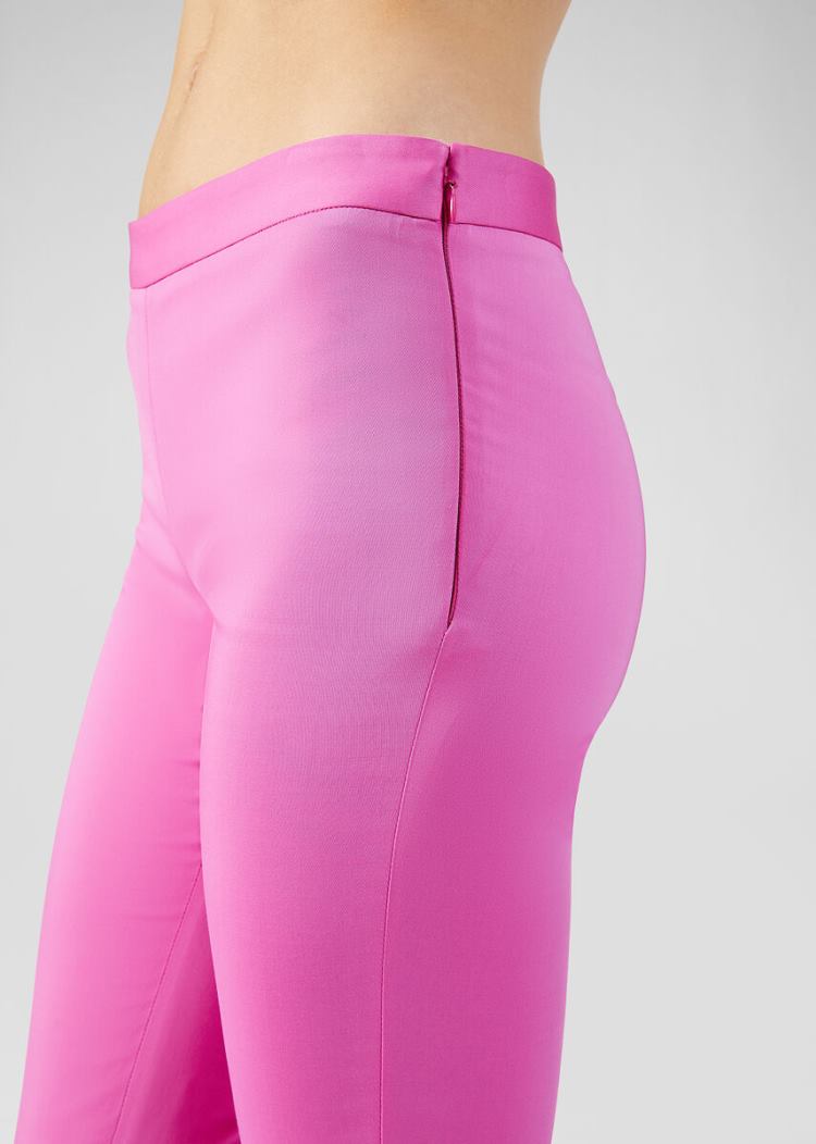Versace Flared Pants παντελόνι γυναικεια ροζ | OE9JRMG