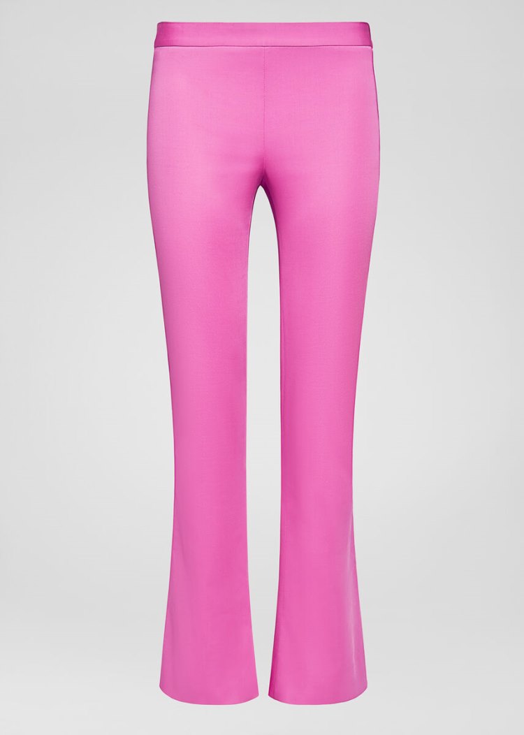 Versace Flared Pants παντελόνι γυναικεια ροζ | OE9JRMG