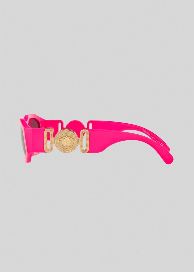 Versace Fluo Fuchsia Medusa Biggie γυαλια ηλιου γυναικεια ροζ | WA8ZJBG