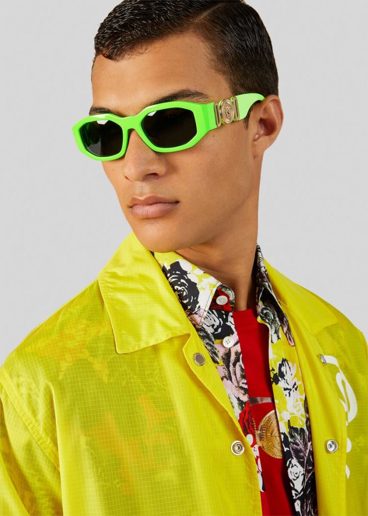 Versace Fluo Green Medusa Biggie γυαλια ηλιου γυναικεια πρασινο | CLD2ZKT