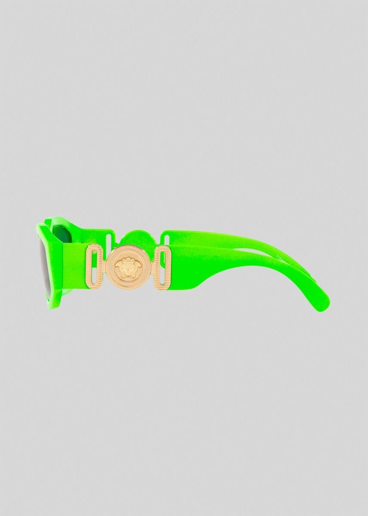 Versace Fluo Green Medusa Biggie γυαλια ηλιου γυναικεια πρασινο | CLD2ZKT