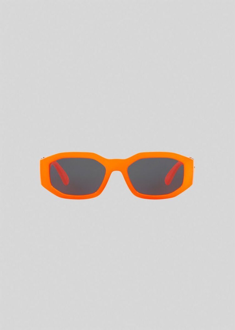 Versace Fluo Orange Medusa Biggie γυαλια ηλιου γυναικεια πορτοκαλι | 19MF429