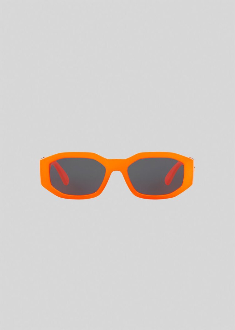 Versace Fluo Orange Medusa Biggie γυαλια ηλιου ανδρικα πορτοκαλι | 3BDG98C