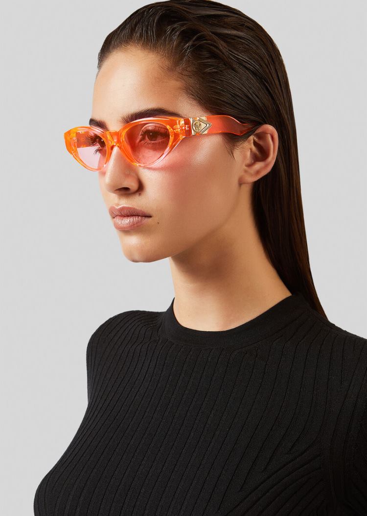 Versace Fluo Pink V-Medusa γυαλια ηλιου γυναικεια ροζ | SZKS0ZH