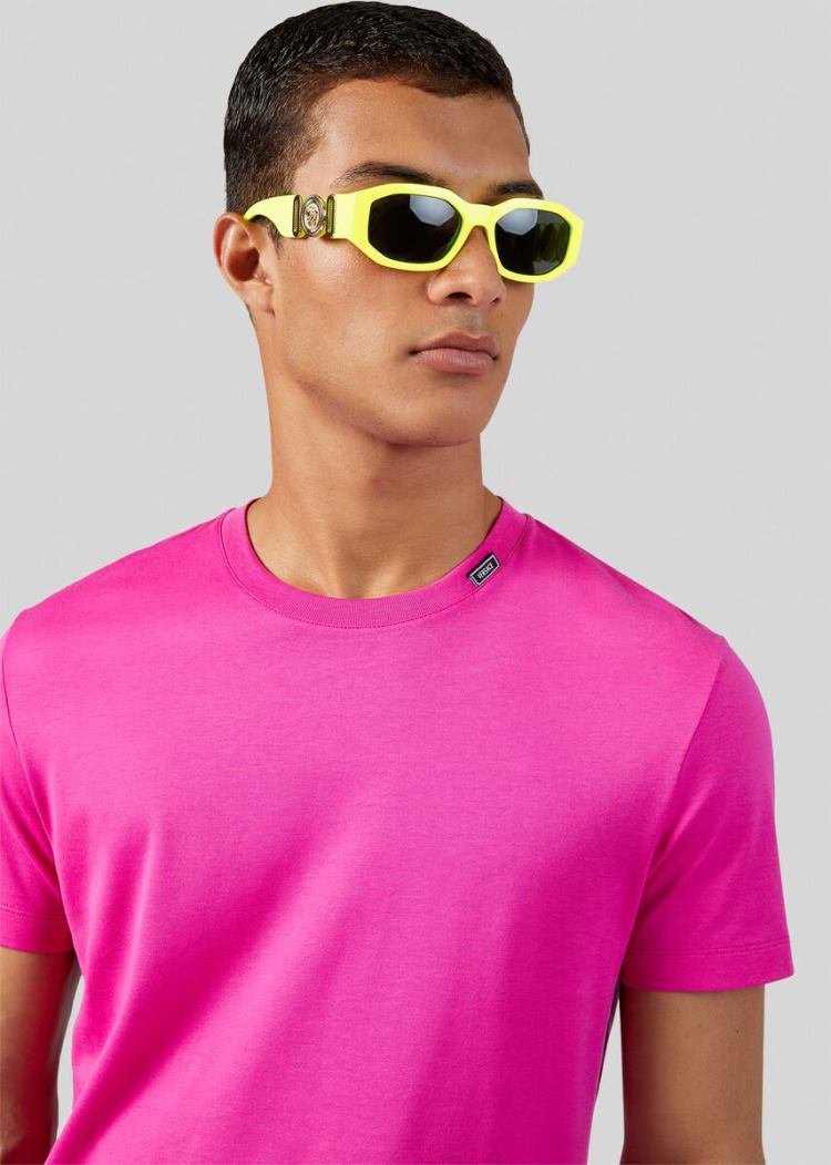 Versace Fluo Yellow Medusa Biggie γυαλια ηλιου γυναικεια κίτρινα | IKX29MV