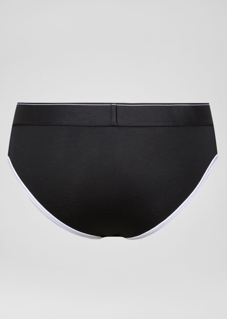 Versace GV Signature Briefs εσωρουχα γυναικεια μαυρα | QO177JA