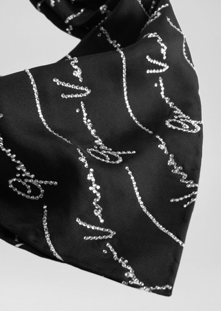 Versace GV Signature Print Silk Bandana Necklace κασκολ γυναικεια Πολύχρωμο | ES6ID0H