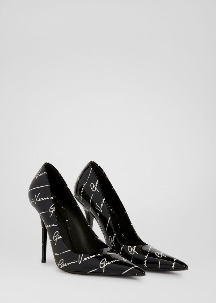 Versace GV Signature Pumps γοβεσ γυναικεια μαυρα | BNWQMWI