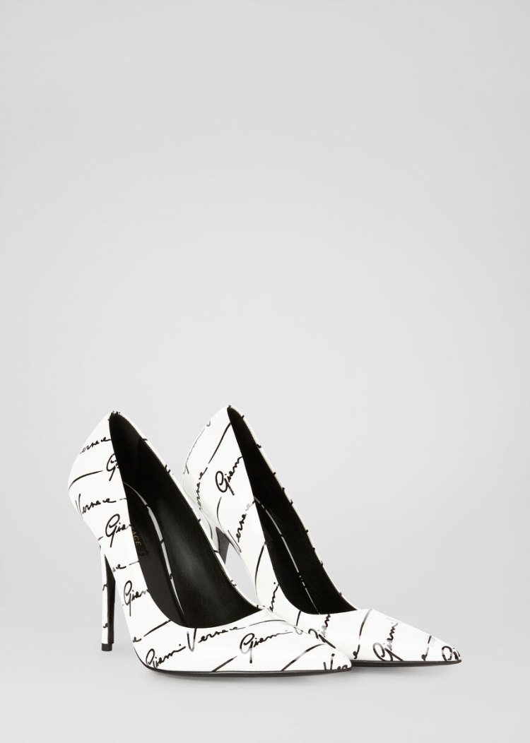 Versace GV Signature Pumps γοβεσ γυναικεια ασπρα | IFPOSKQ