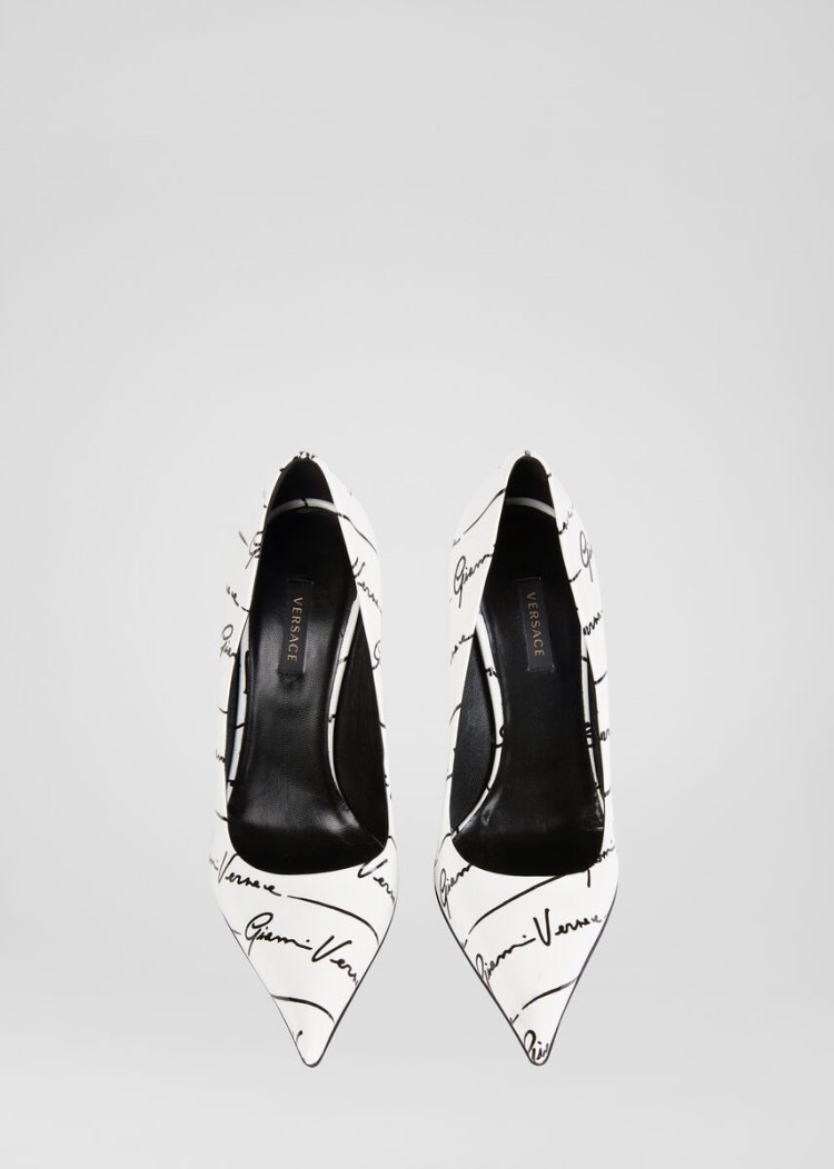 Versace GV Signature Pumps γοβεσ γυναικεια ασπρα | IFPOSKQ