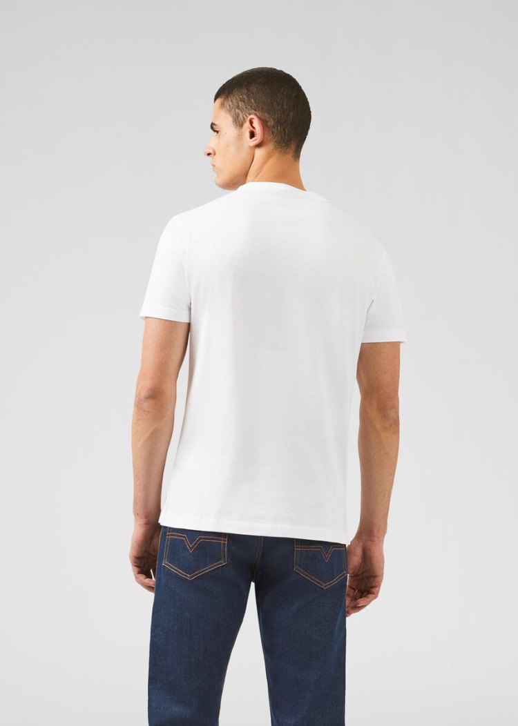 Versace GV Signature T Shirt μπλουζακια ανδρικα ασπρα μαυρα | N77U72Z