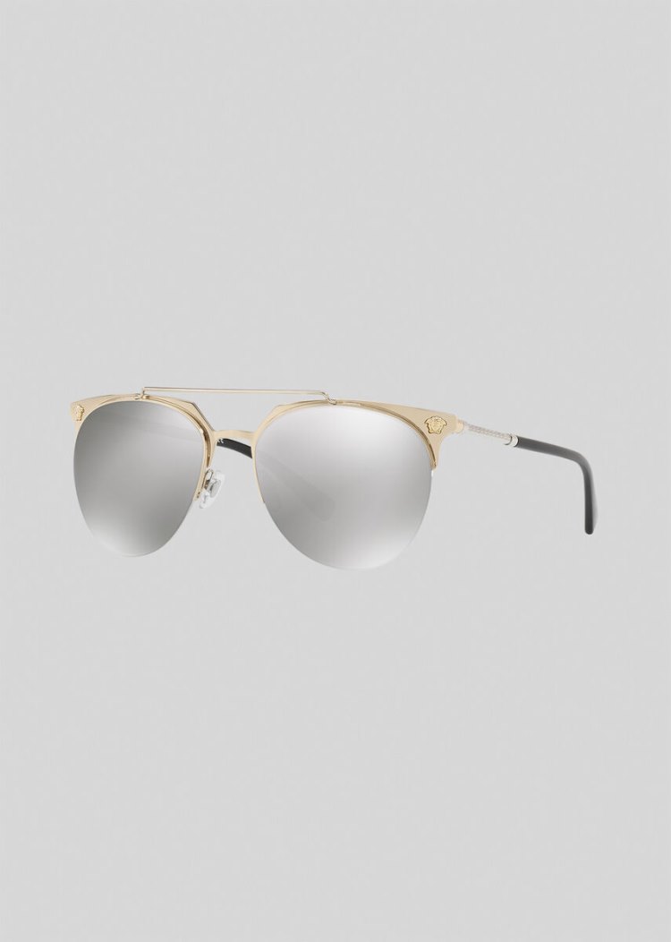 Versace Gold #Frenergy Pilot γυαλια ηλιου ανδρικα χρυσο χρωμα | B8YDCSH