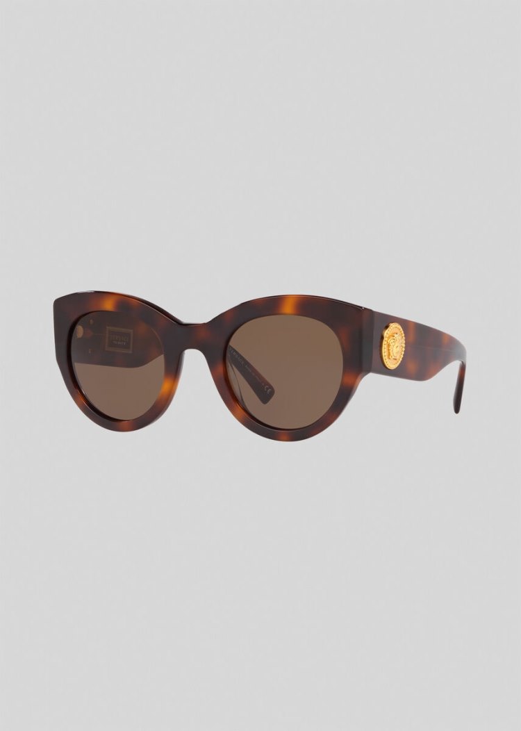 Versace Havana Tribute γυαλια ηλιου γυναικεια καφε | XGKH6PZ