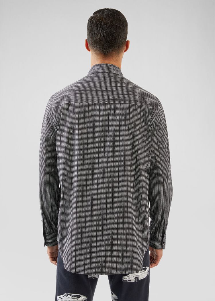 Versace Homme Print Shirt πουκαμισα ανδρικα Πολύχρωμο | 50DAEFL
