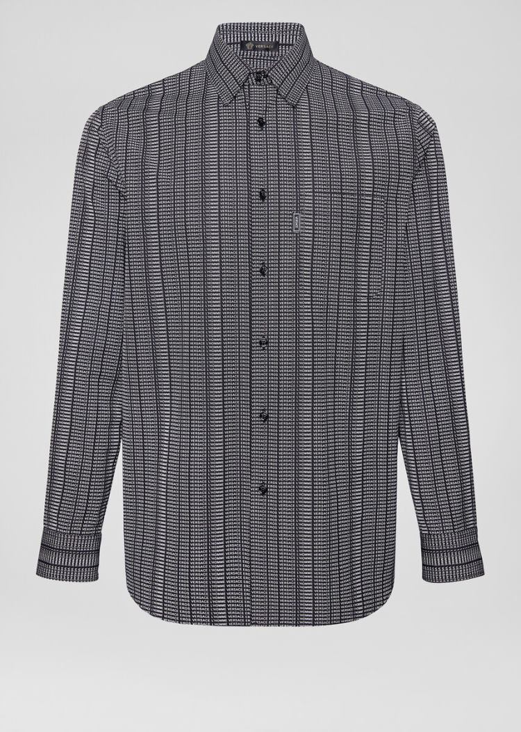 Versace Homme Print Shirt πουκαμισα ανδρικα Πολύχρωμο | 50DAEFL
