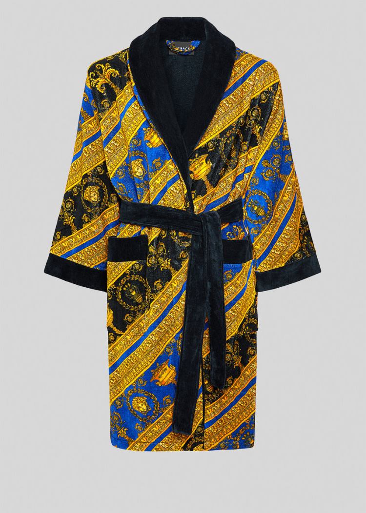Versace I ♡ Baroque Bathrobe Μπουρνούζια γυναικεια Πολύχρωμο | 5UUUA64