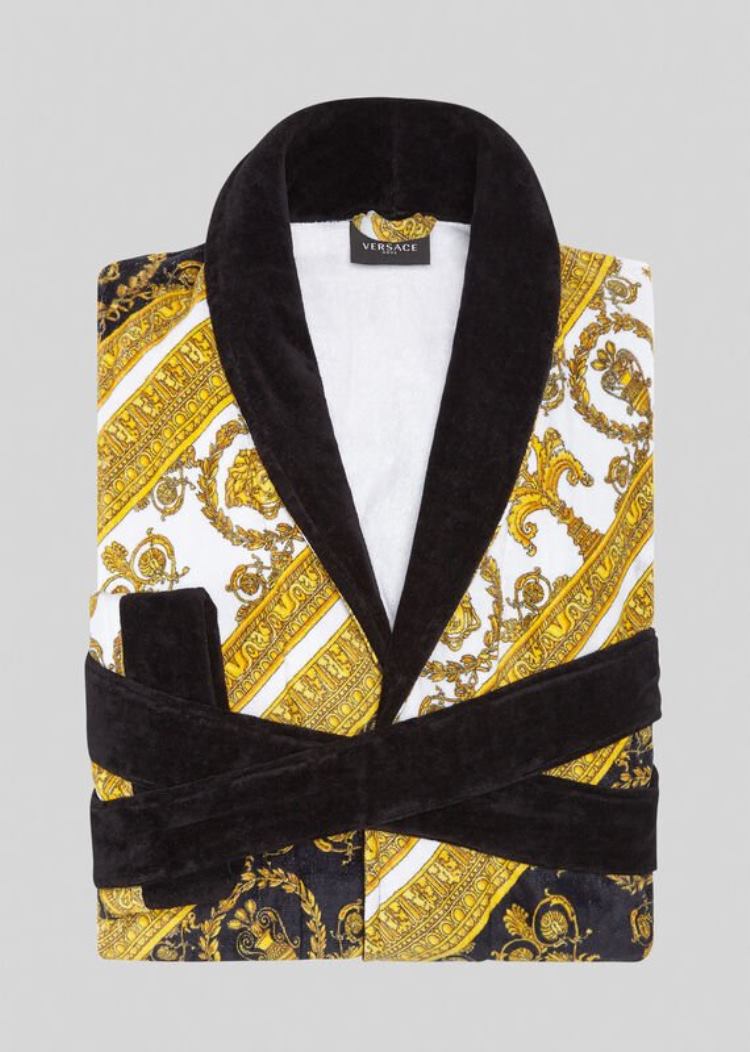 Versace I ♡ Baroque Bathrobe Μπουρνούζια ανδρικα Πολύχρωμο | 95L3F80