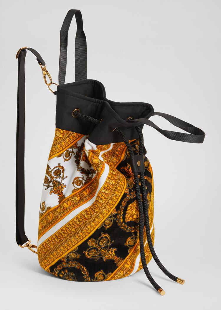 Versace I ♡ Baroque Print Beach Bag μαγιό γυναικεια Πολύχρωμο | SKZYPAP