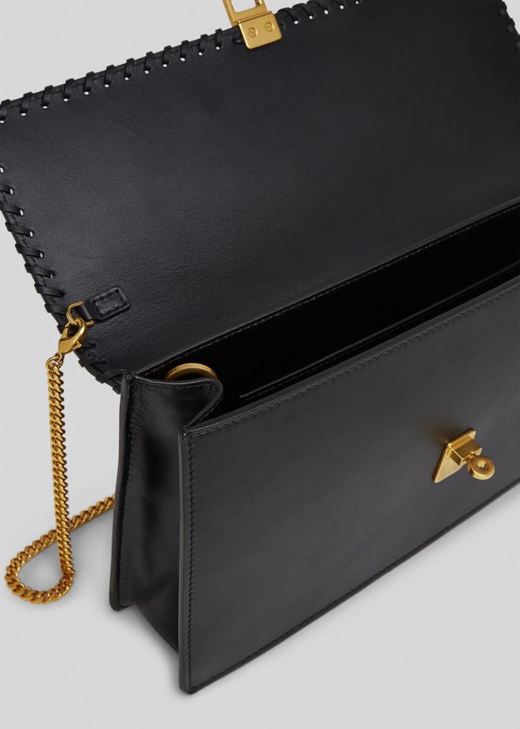 Versace Icon Western Clutch Bag τσάντα clutch γυναικεια μαυρα | VZQ0PZJ