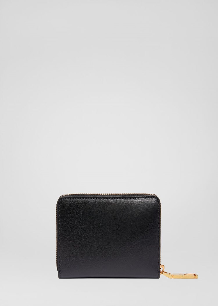 Versace Icon δερματινα Wallet πορτοφολια γυναικεια μαυρα | 5VB4N90