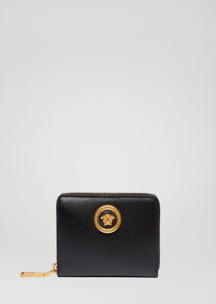 Versace Icon δερματινα Wallet πορτοφολια γυναικεια μαυρα | 5VB4N90