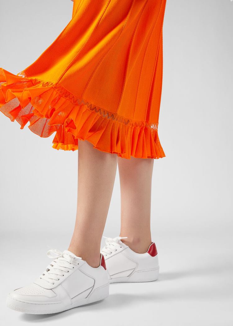 Versace Ilus Trainers αθλητικα γυναικεια κοκκινα | SQVE1YA