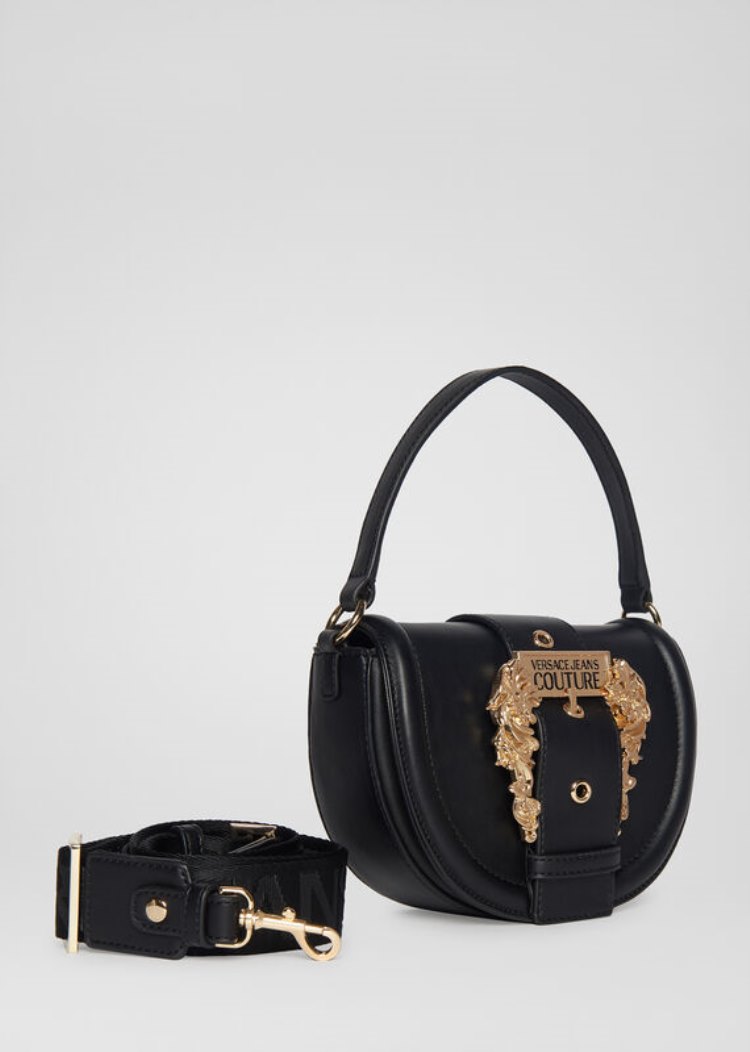 Versace Jeans Couture Couture 1 Mini Bag τσαντα Jeans Couture μαυρα | ZHU6CYM