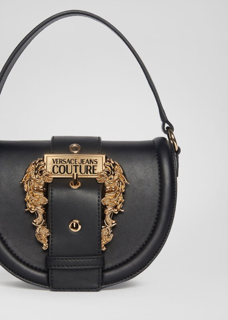 Versace Jeans Couture Couture 1 Mini Bag τσαντα Jeans Couture μαυρα | ZHU6CYM