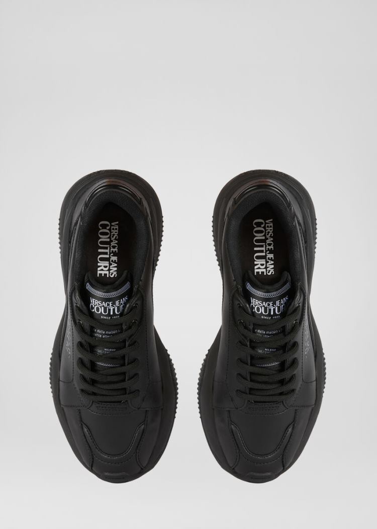 Versace Jeans Couture Etichetta Accent Extreme Trainers αθλητικα Jeans Couture μαυρα | VPECFPZ