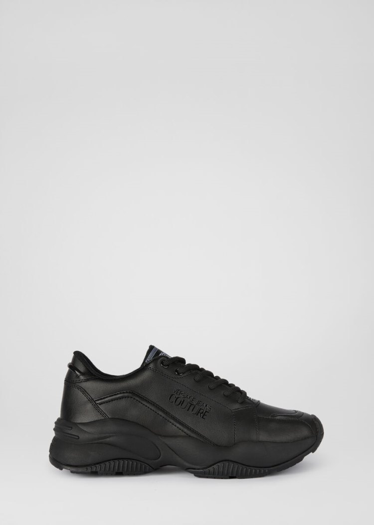 Versace Jeans Couture Etichetta Accent Extreme Trainers αθλητικα Jeans Couture μαυρα | VPECFPZ