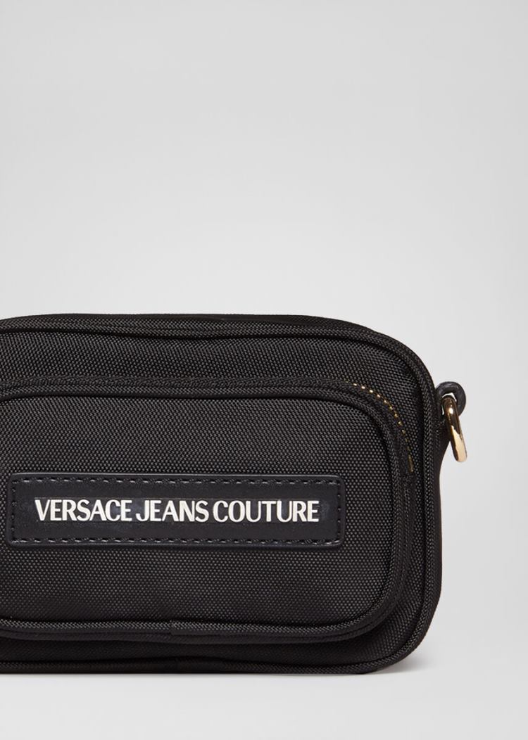 Versace Jeans Couture Heritage Hardware Mini Bag τσαντα Jeans Couture μαυρα | QSWCUKA