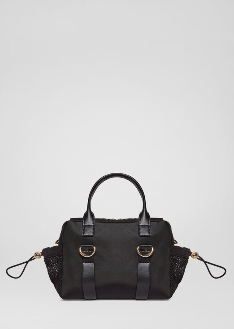 Versace Jeans Couture Heritage Hardware Handbag τσαντα Jeans Couture μαυρα | Y5X2OH0