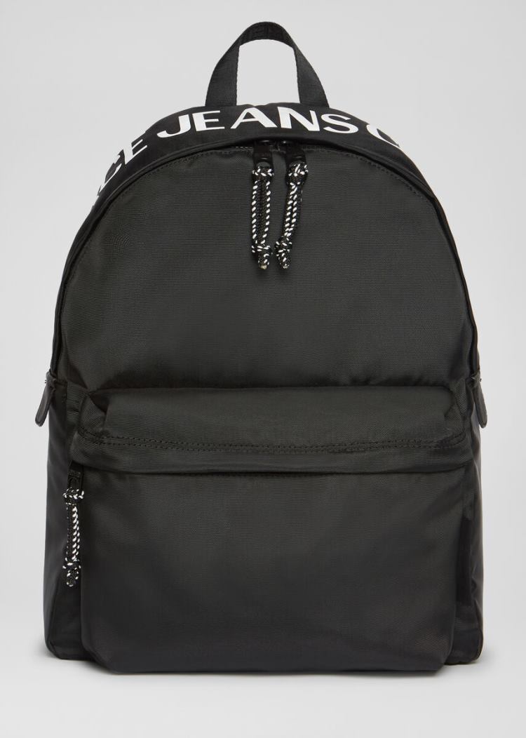 Versace Jeans Couture Logo Backpack σακιδια πλατησ Jeans Couture μαυρα | 1XXVM3P