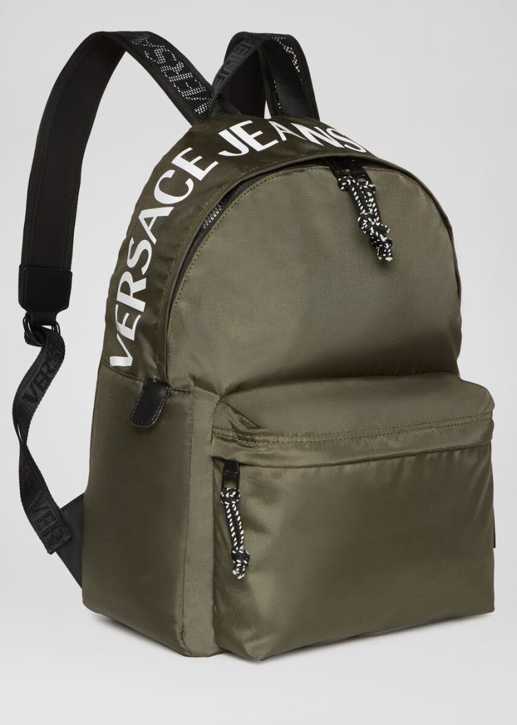 Versace Jeans Couture Logo Backpack σακιδια πλατησ Jeans Couture πρασινο | JG5V6KJ