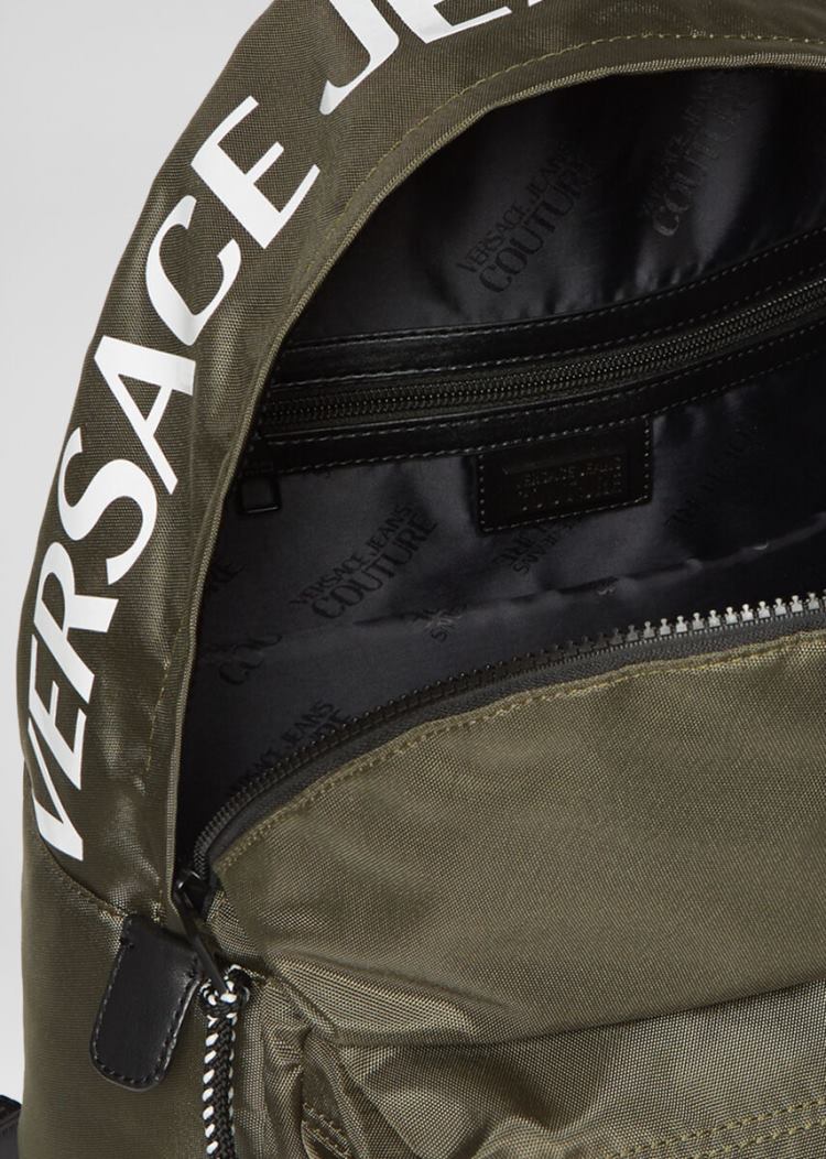 Versace Jeans Couture Logo Backpack σακιδια πλατησ Jeans Couture πρασινο | JG5V6KJ