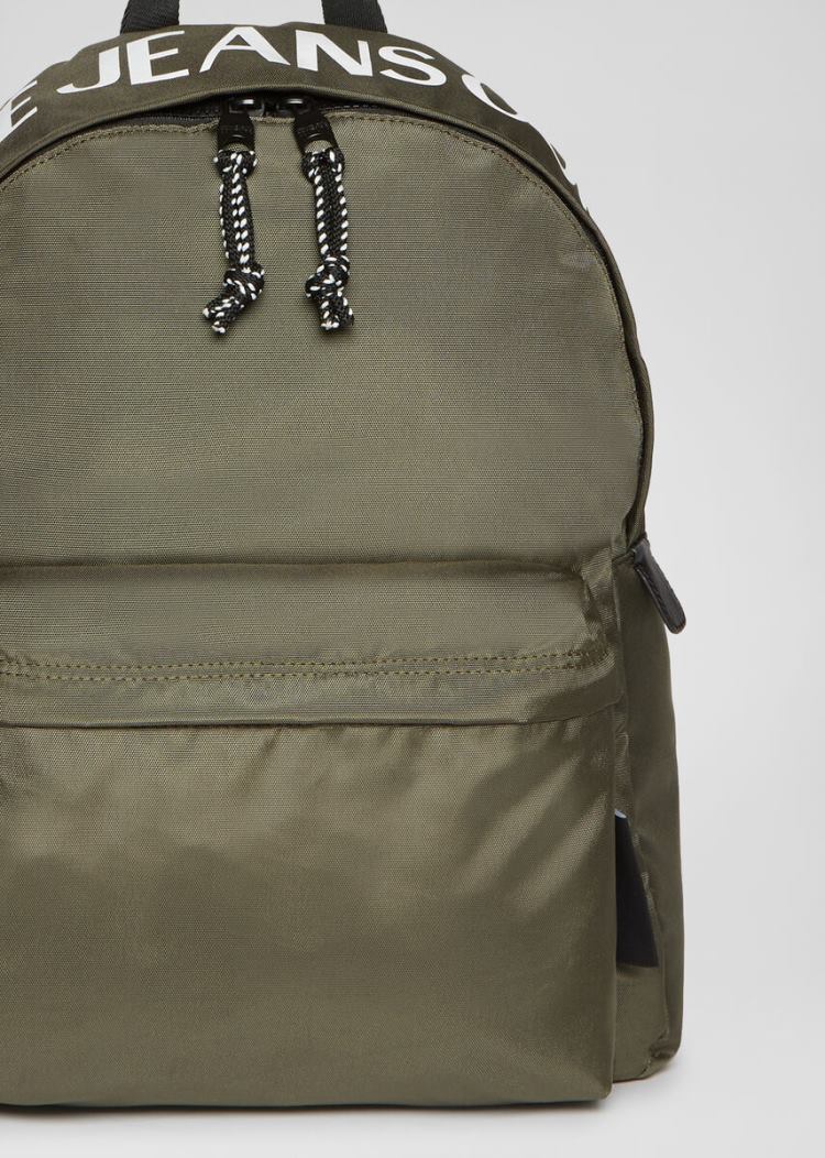 Versace Jeans Couture Logo Backpack σακιδια πλατησ Jeans Couture πρασινο | JG5V6KJ